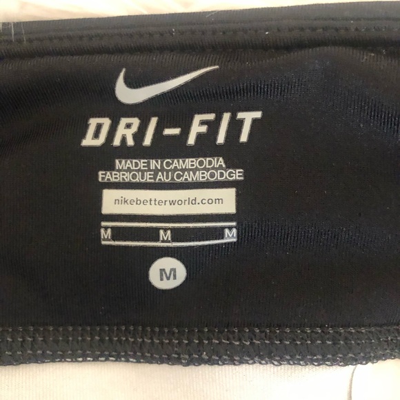 Nike Run Dri-Fit Animal Print Cropped Leggings SzM - Picture 4 of 8